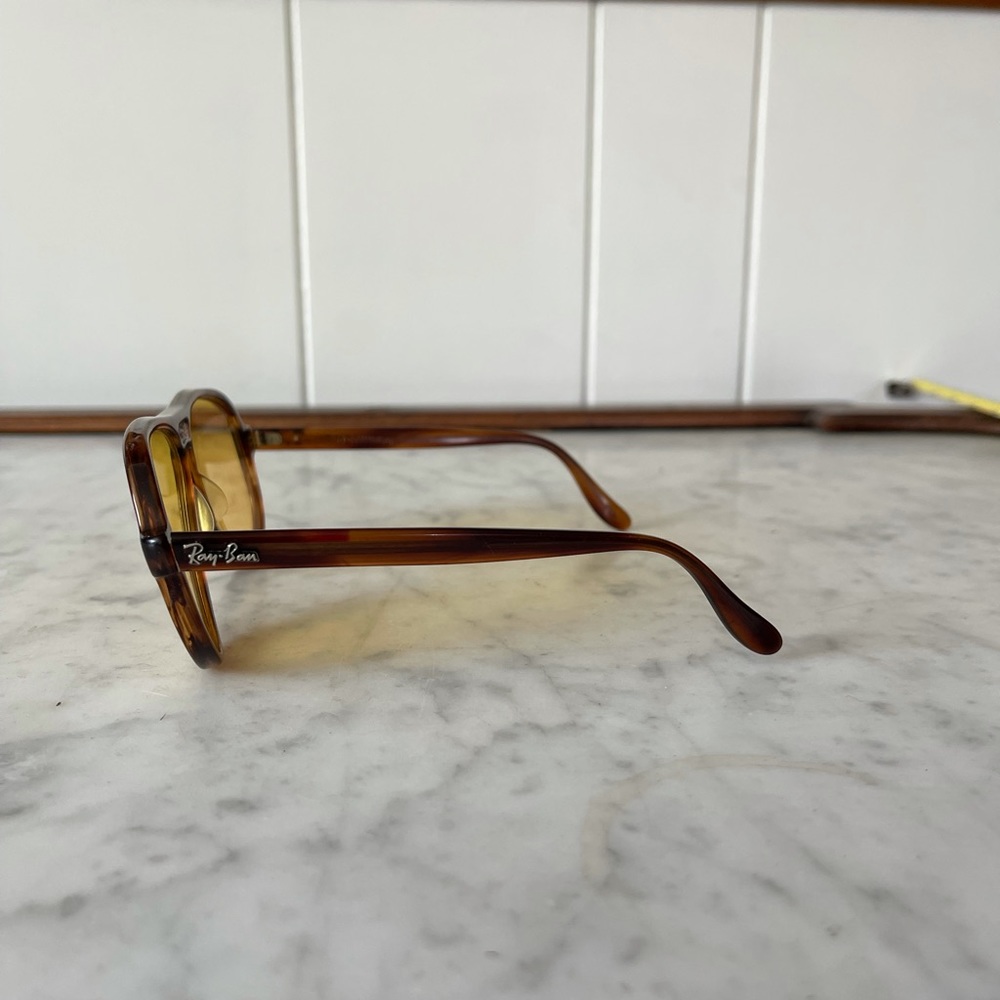 Vintage Ray-ban Vagabond Ambermatic Sunglasses - Picture 7 of 9